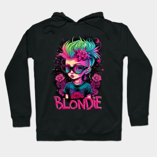 Blonde Rock Girl Hoodie